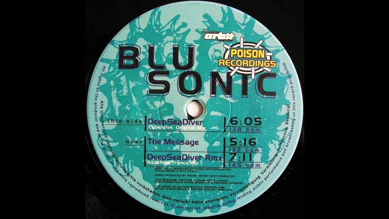Blusonic - Deep Sea Diver (Cyberdive Original Mix) (Trance 1997)