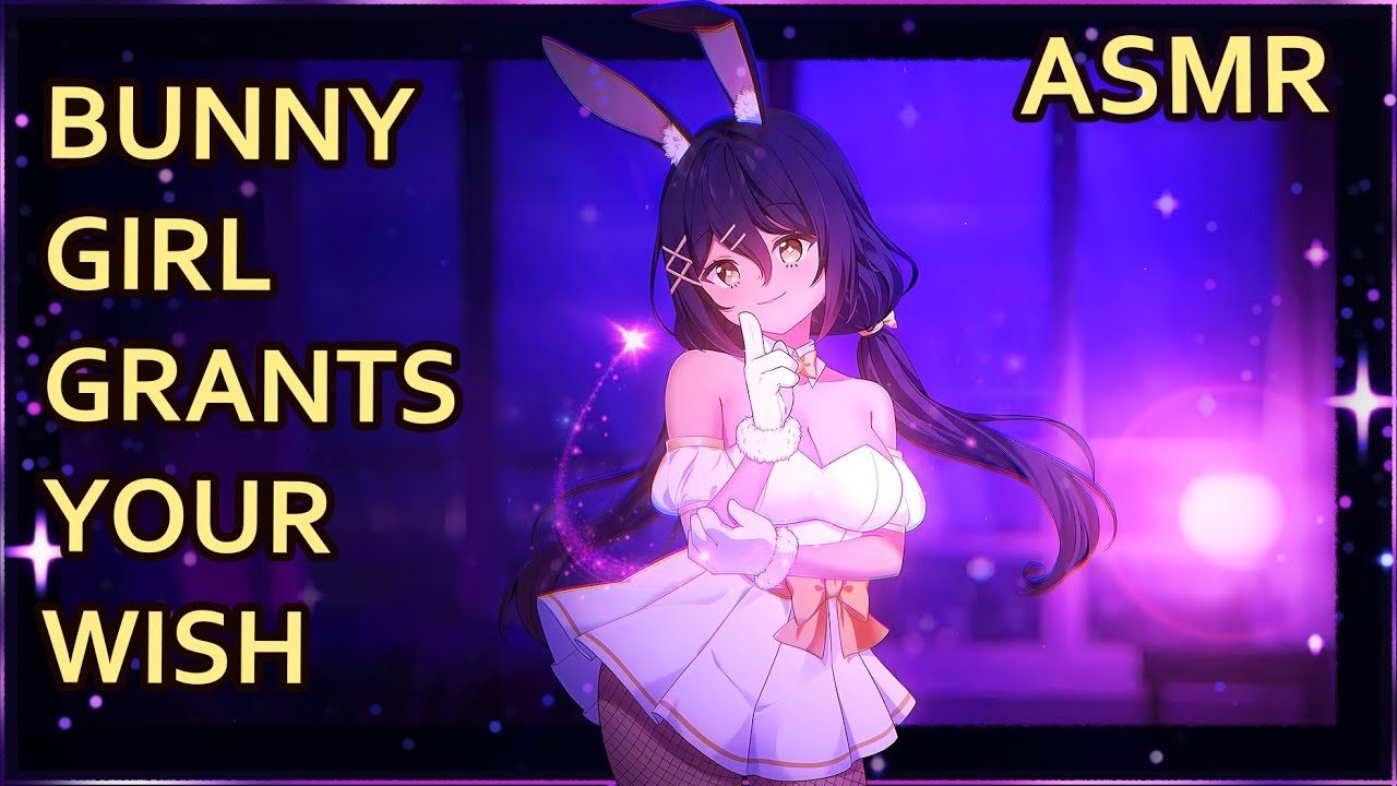 Bunny Girl Helps You Sleep | ASMR | Personal Attention | [massage] [ear rubs] [assorted triggers]