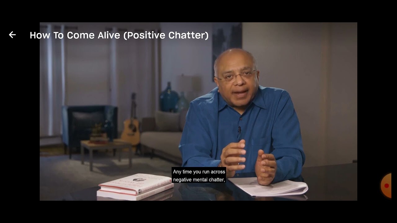 Positive Mental Chatter: Dr. Srikumar Rao