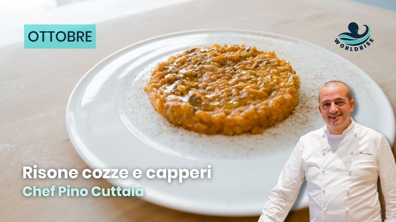10. SEAstainable SEAfood Guide: Ottobre - Risone Cozze e Capperi - Chef Pino Cuttaia