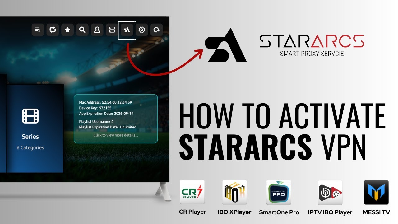 How to Activate StarArcs VPN Directly from the App