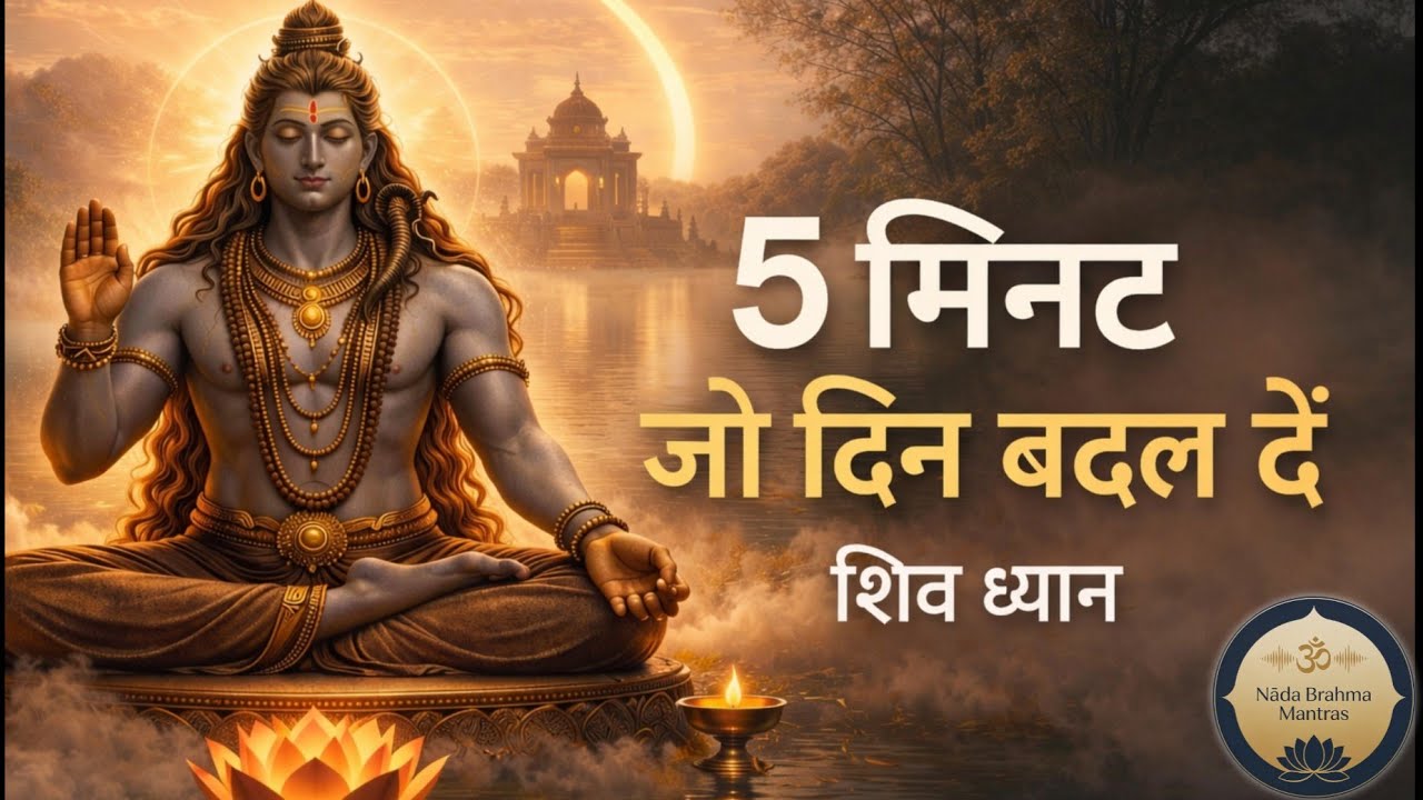 🕉️Focus Your Mind Every Morning with Shiva in 5 minutes | शांत शिव भजन
