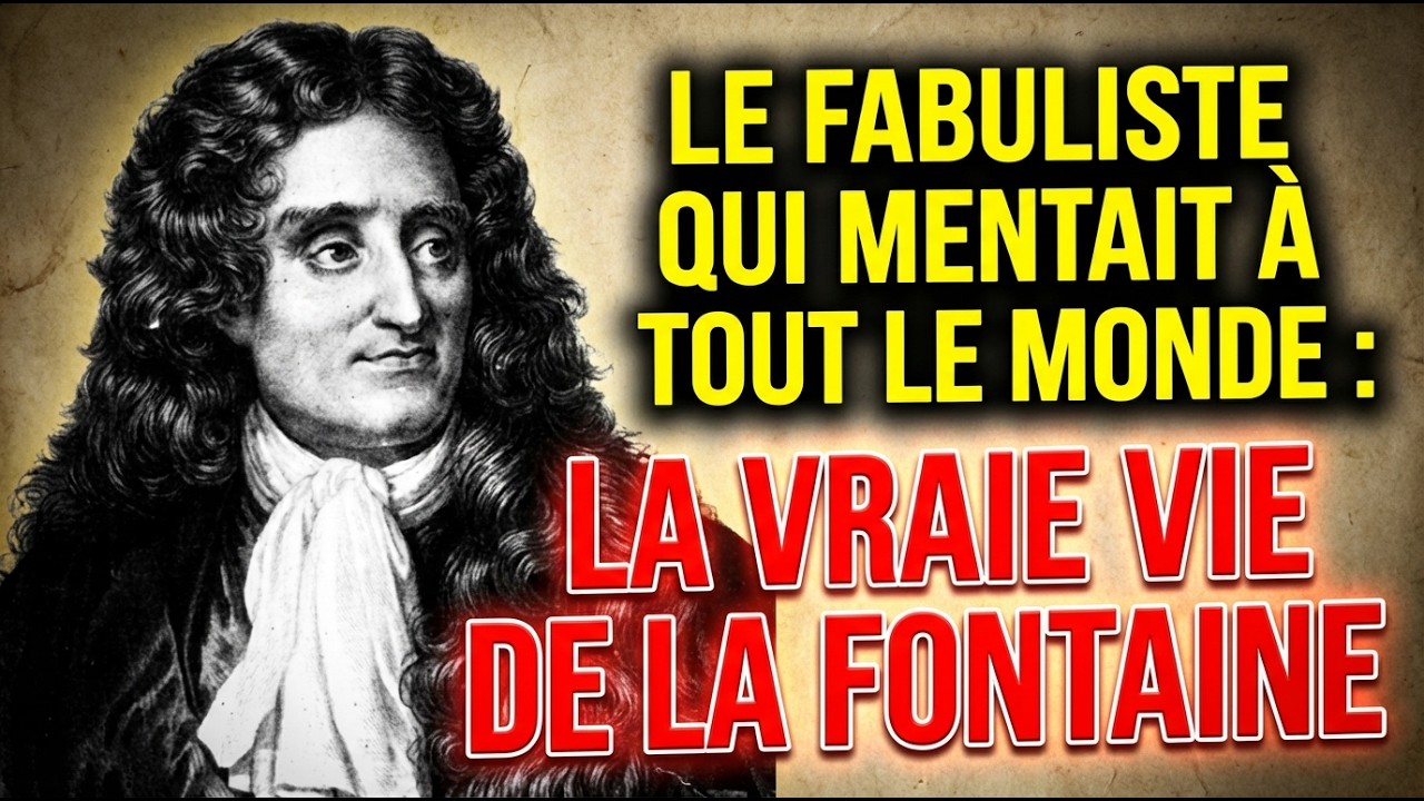 LE FABULISTE QUI MENTAIT À TOUT LE MONDE : LA VRAIE VIE DE LA FONTAINE