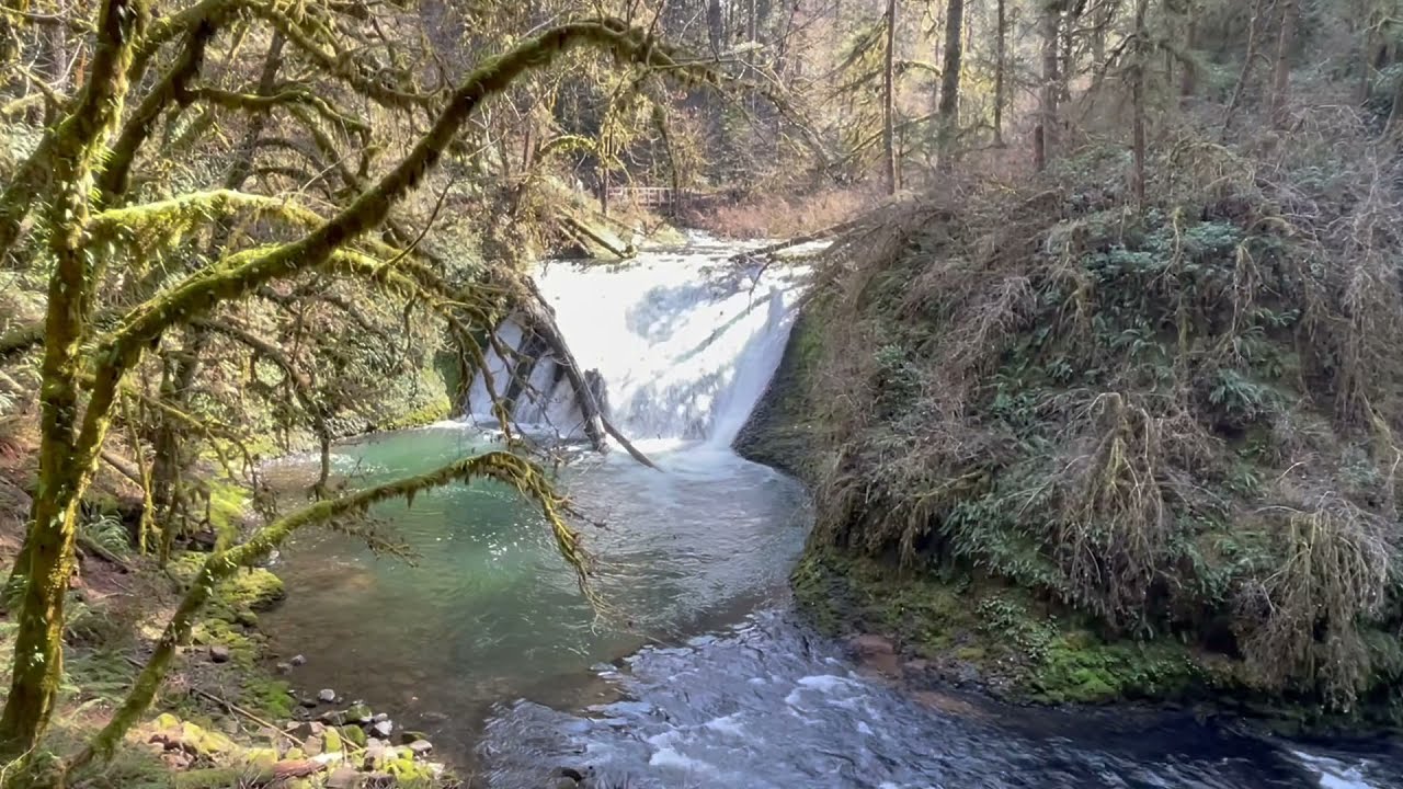 Trail of Ten Falls, Silver Falls State Park, Oregon.