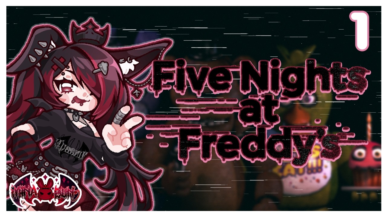 FIVE NIGHTS AT FREDDY'S! - FIRST TIME PLAYING! I LOVE FOXY!! | VOD 1