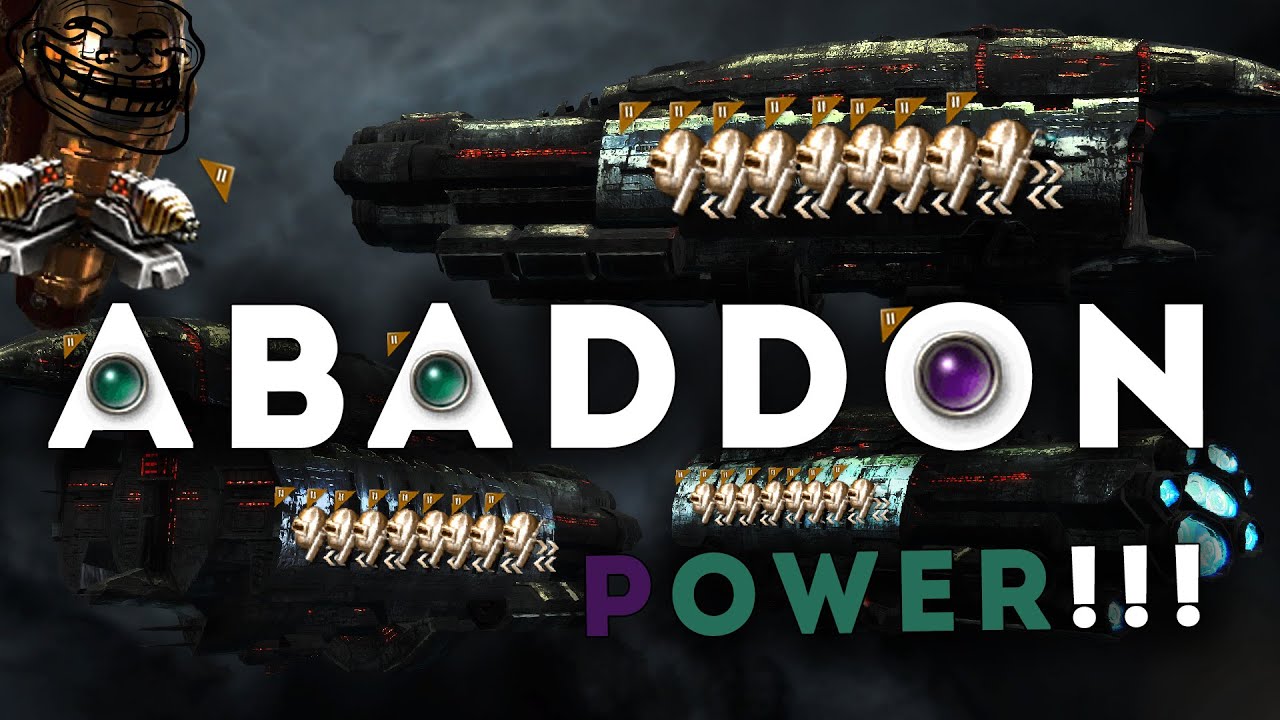 ABADDON. САМЫЙ удивительный флот в игре!
