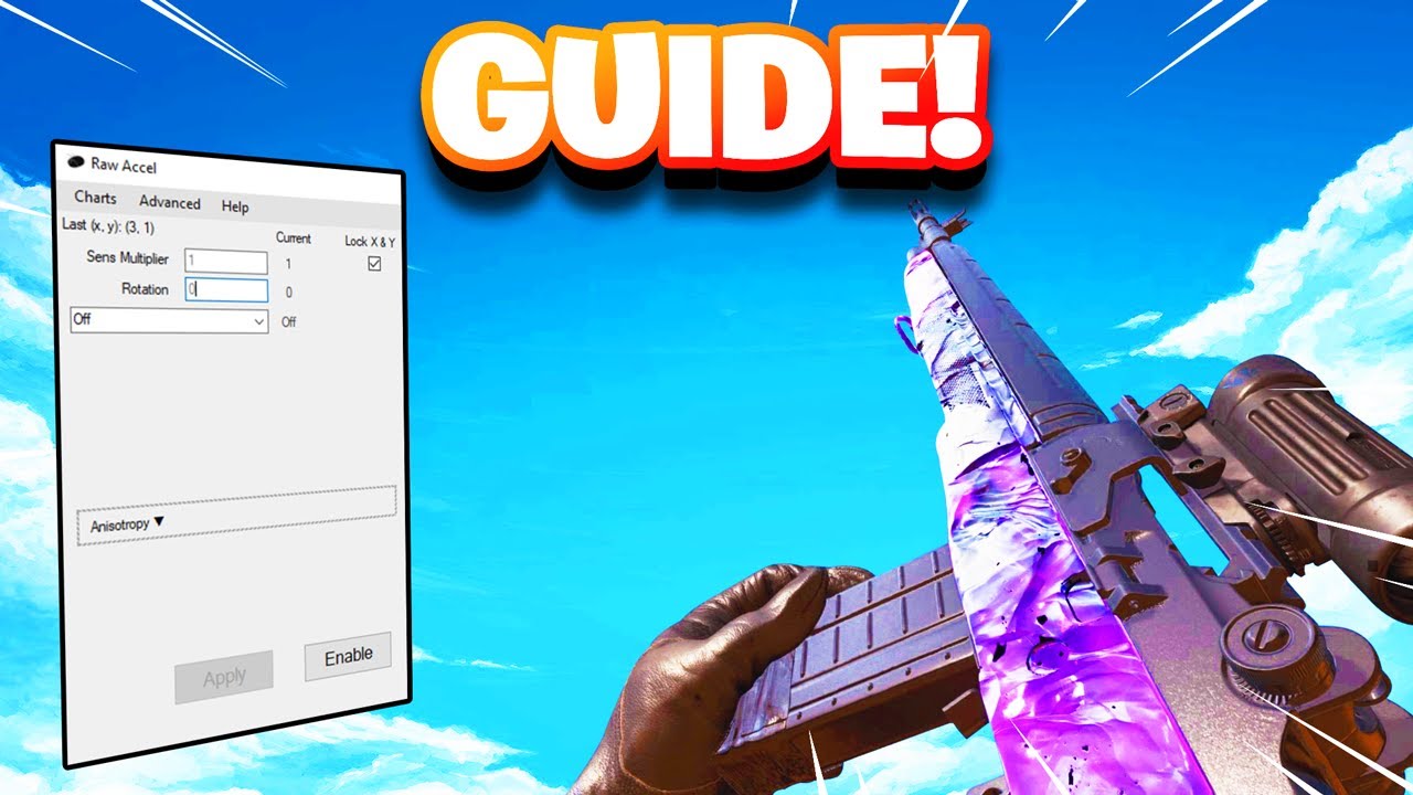 Raw Mouse Accel Guide - Its Like aim assist!