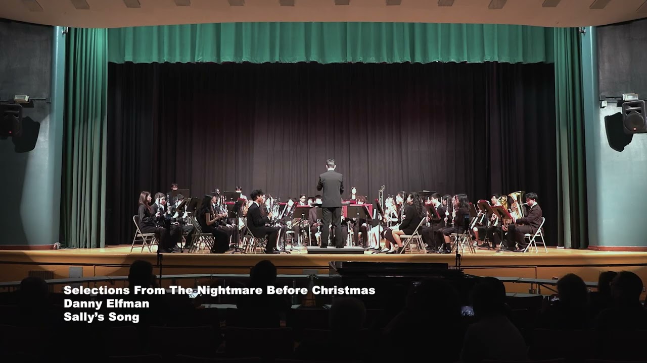 The Nightmare Before Christmas - 2025 Winter Concert Concert Band Performance