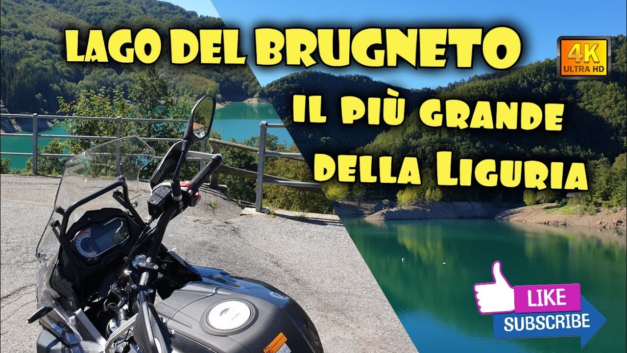 benelli trk 502x  Lago del Brugneto il piu grande della Liguria [4k] GoogleMaps ci porta nel Bosco!!