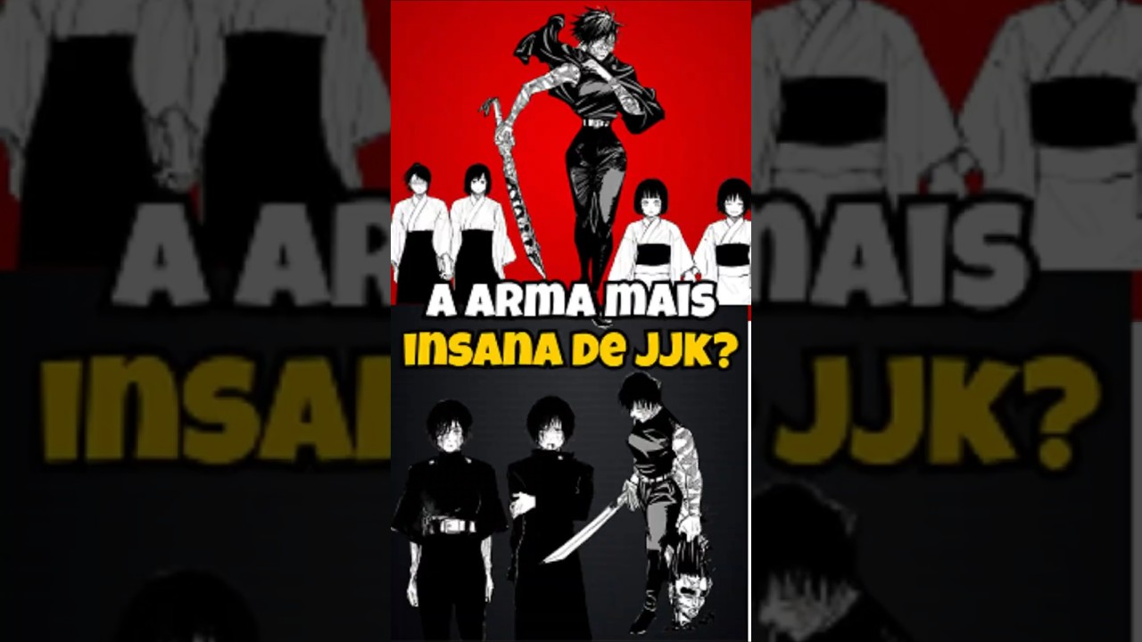 A ARMA mais forte de Jujutsu Kaisen 😱⚔️ 