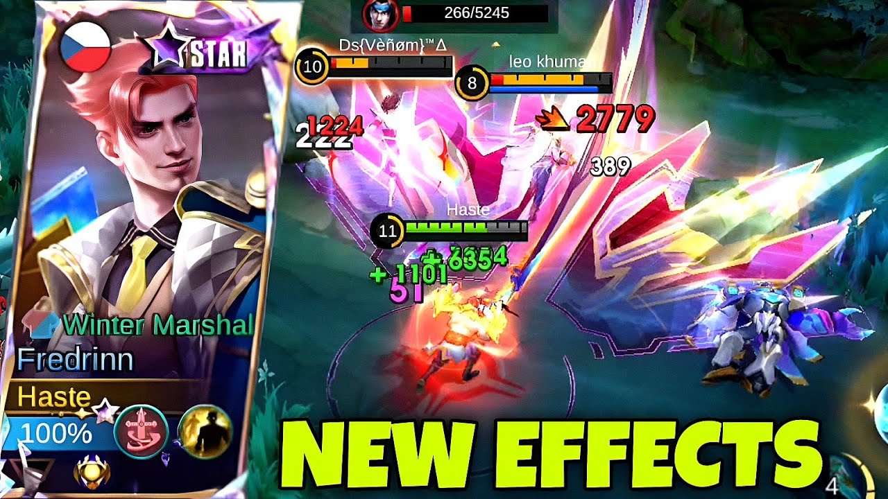 Fredrinn New Skin Effects + Broken Damage = Instant Delete | Fredrinn Gameplay Exp Lane 