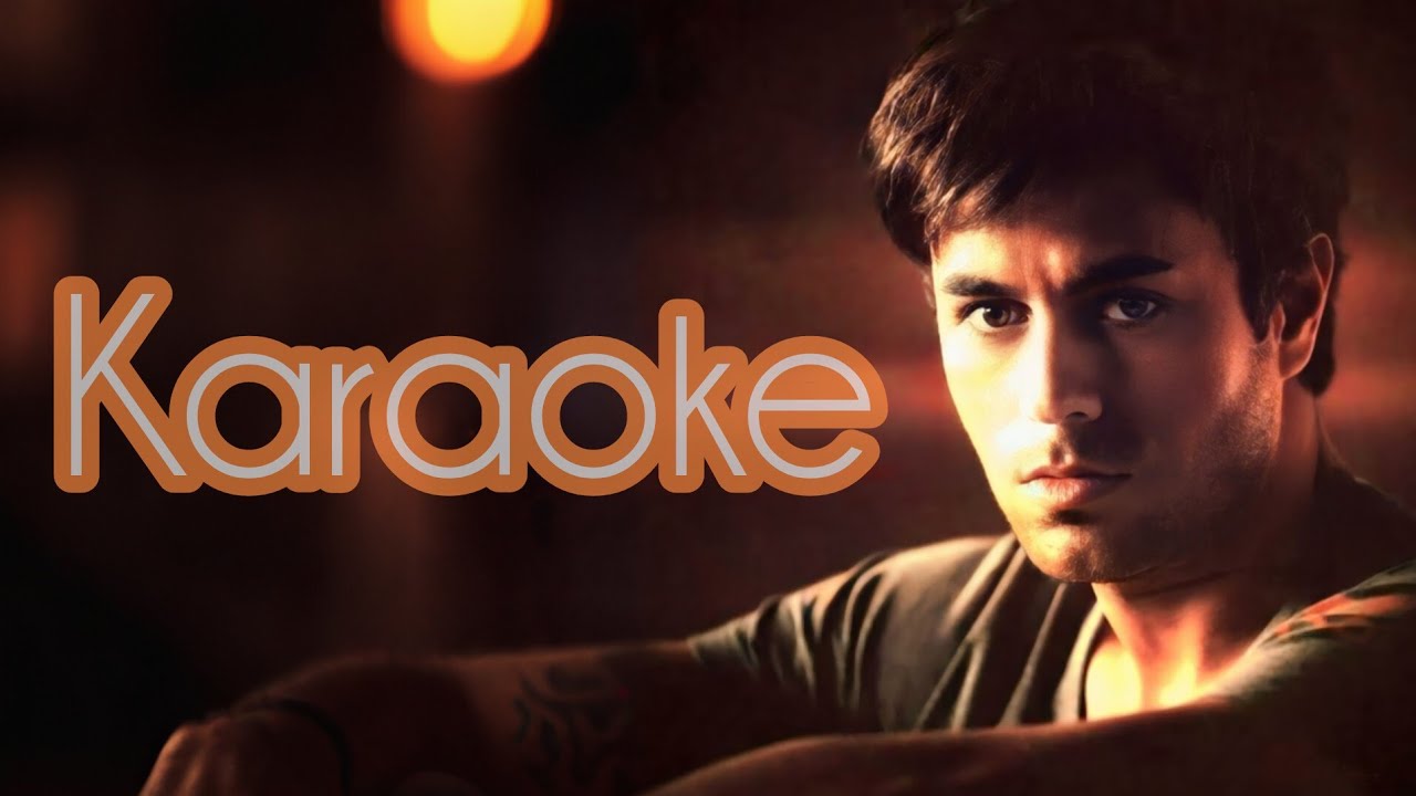 Enrique iglesias - Donde Están Corazón Karaoke (letra, coro) @arieleldivo