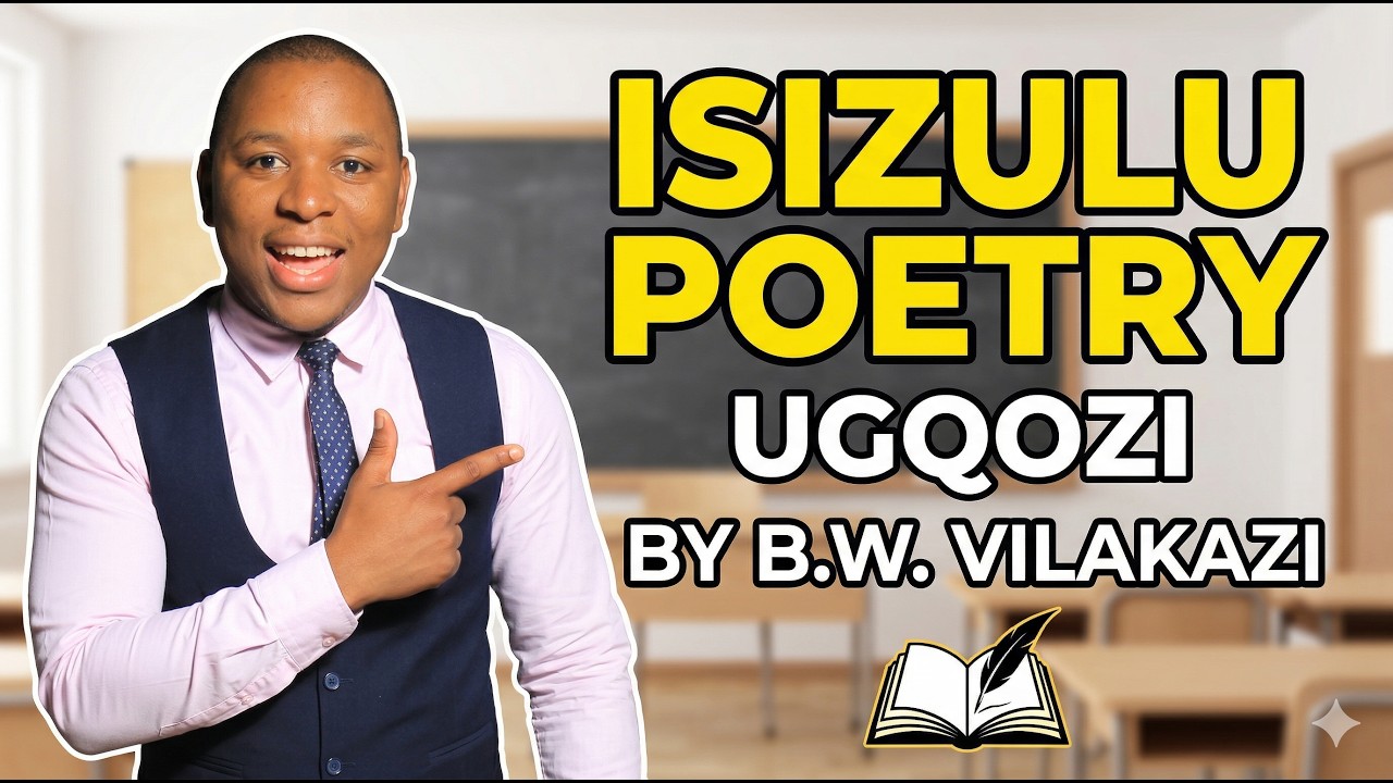 Izinkondlo/Isakhiwo Sangaphandle Sezinkondlo/Isizulu paper 2/ Ugqozi by BW Vilakazi