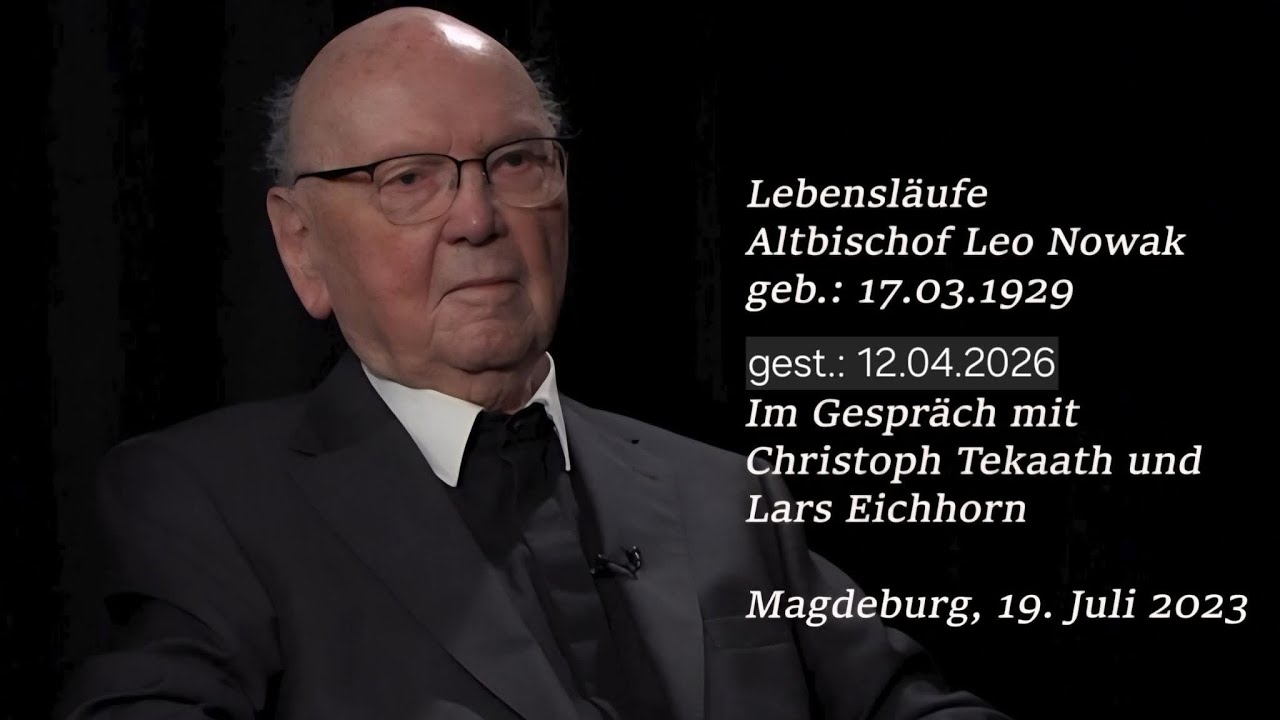 Lebensläufe: Altbischof Leo Nowak