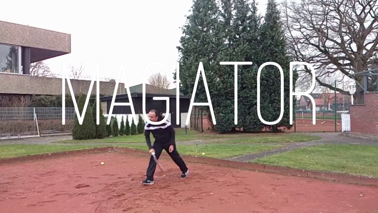 Magiator hat die Tennis-Sommersaison 2016 er&ouml;ffnet ;-)