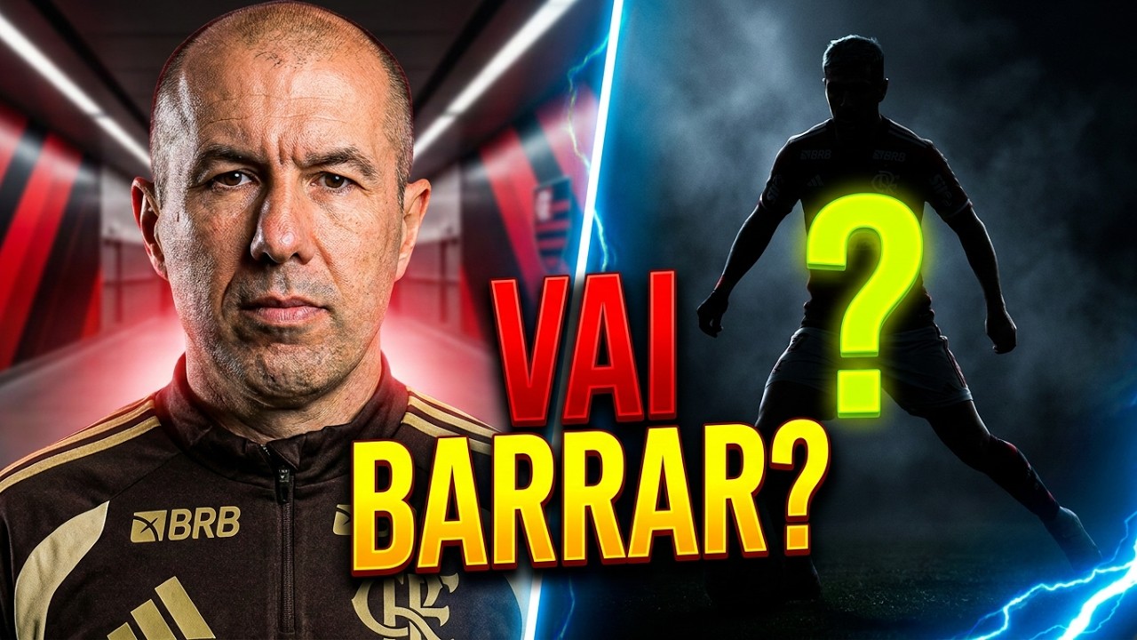 LEONARDO JARDIM NÃO É LOUCO DE BARRAR ARRASCAETA! QUEM VAI COMANDAR O TIME NO FLA-FLU?