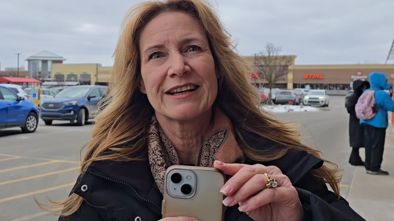 Karen doesn't want me recording here. Knows my only weakness is a vertical cam back