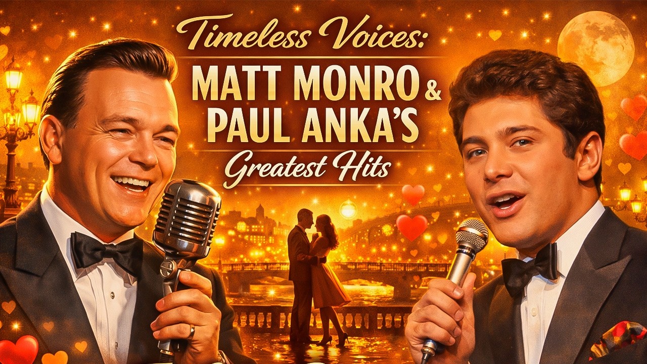 Timeless Voices: Matt Monro & Paul Anka's Greatest Hits | The Most Romantic 60s Love Songs Ever