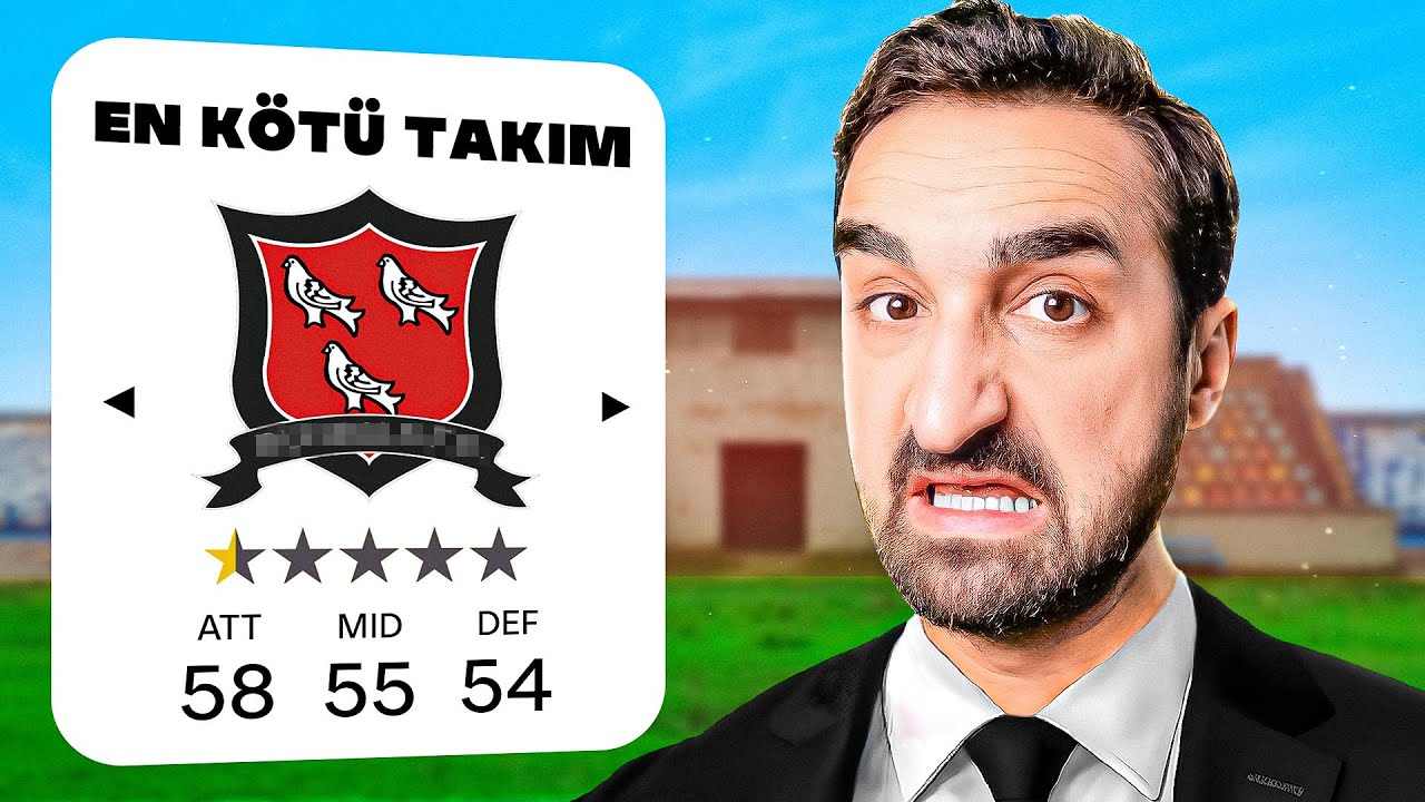 En Kötü Takımı Dünya'nın En İyisi Yaptım! | FC 25 Kariyer Modu Rebuild