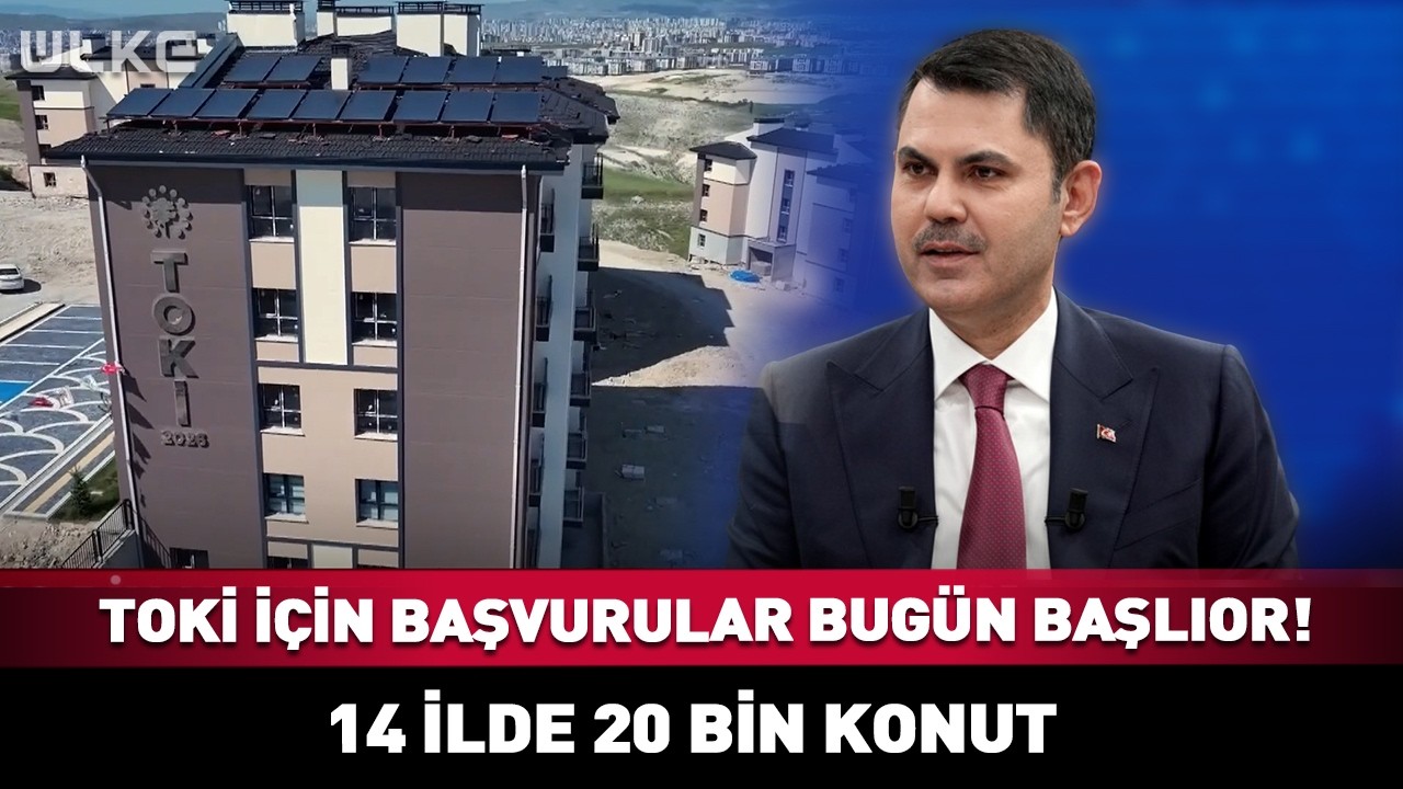 TOKİ İ&ccedil;in Başvurular Bug&uuml;n Başlıyor!