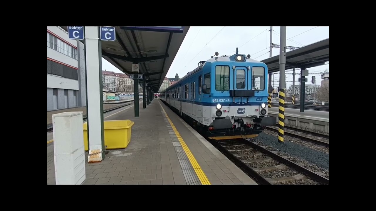 Vlaky Brno hl. n. 12.3.2024, část 2