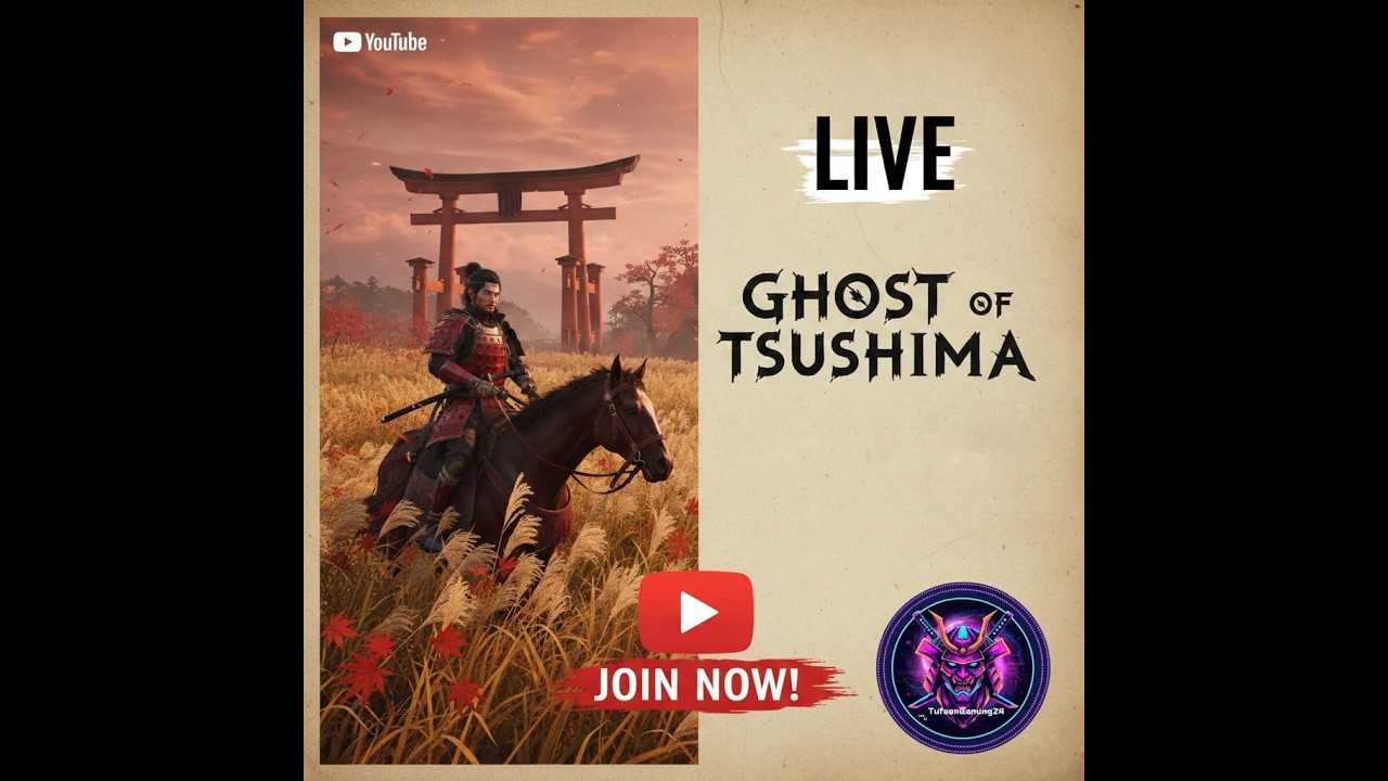 🔴[LIVE] Day-4 Khotun khan kills Taka | Ghost of Tsushima #ps5 #ghostoftsushima