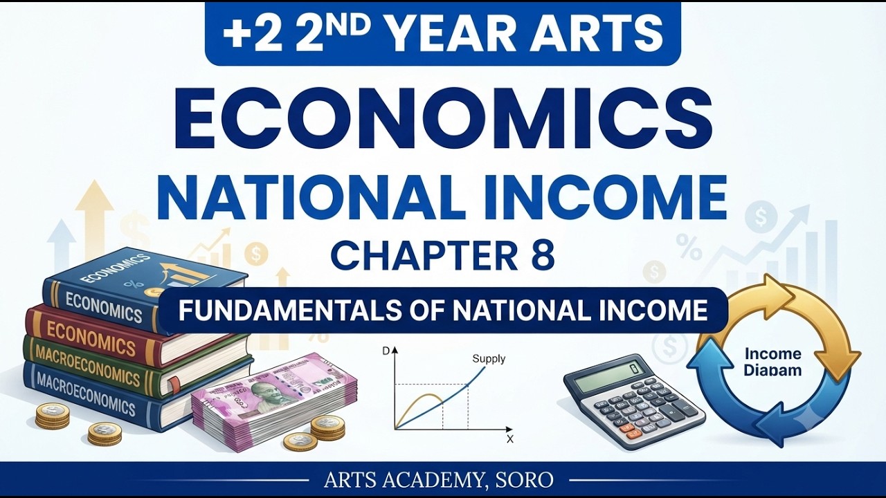 +2 2nd Year Arts Economics | National Income | Chapter 8 | Fundamentals of National Income | Odia