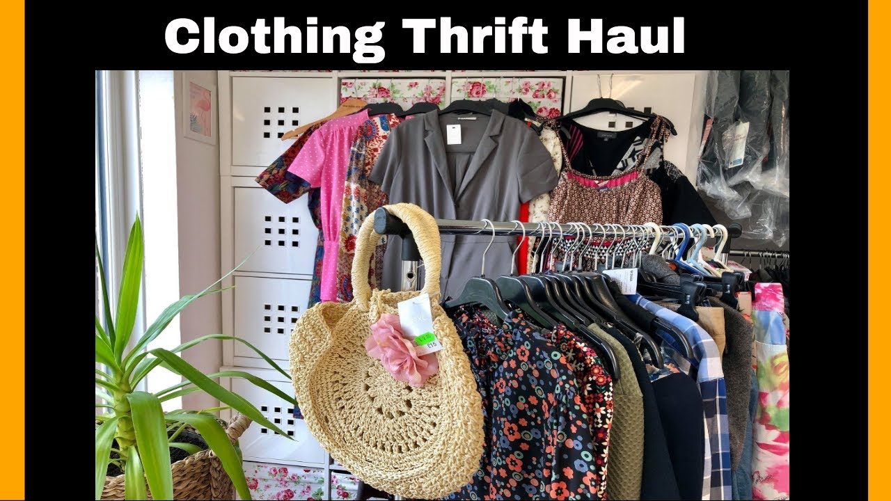 Charity Shop & Jumble Sale Haul to Resell - Selling Clothes Online