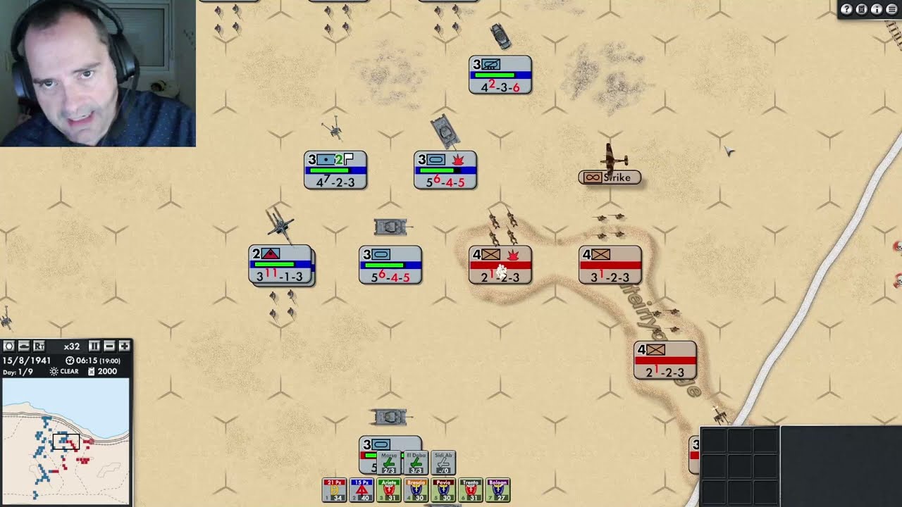 Attack at Dawn: North Africa - Live Stream 24/2/22 | Battle of El Alamein 1941