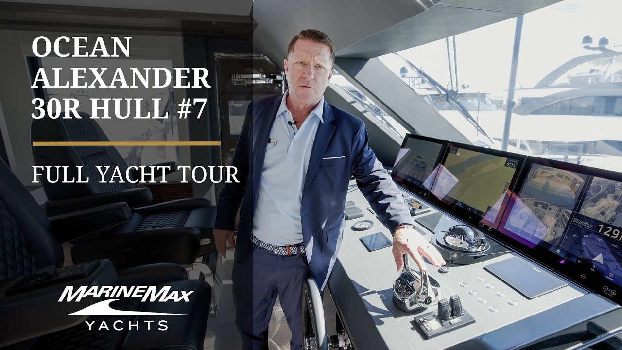 Ocean Alexander 30R Yacht | Hull #7 | Full Walkthrough Tour