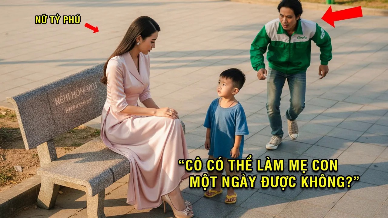 Lời Đề Nghị Của Cậu Bé 6 Tuổi Con Anh Xe Ôm Đã Khiến Nữ Chủ Tịch Lạnh Lùng Bật Khóc Cảm Động