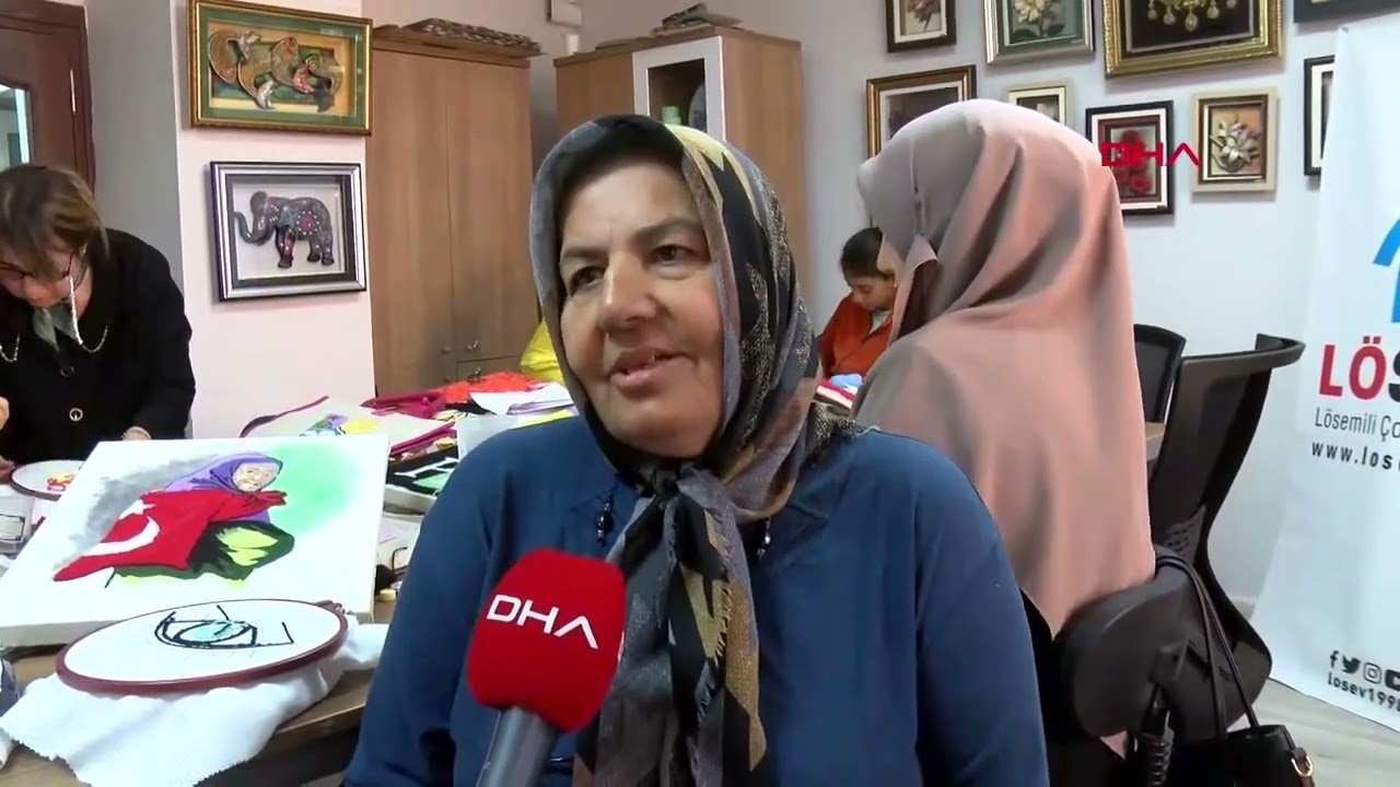 Kanser Hastaları, LÖSEV'in Punch Nakışı Etkinliğiyle Hayata Tutunuyor