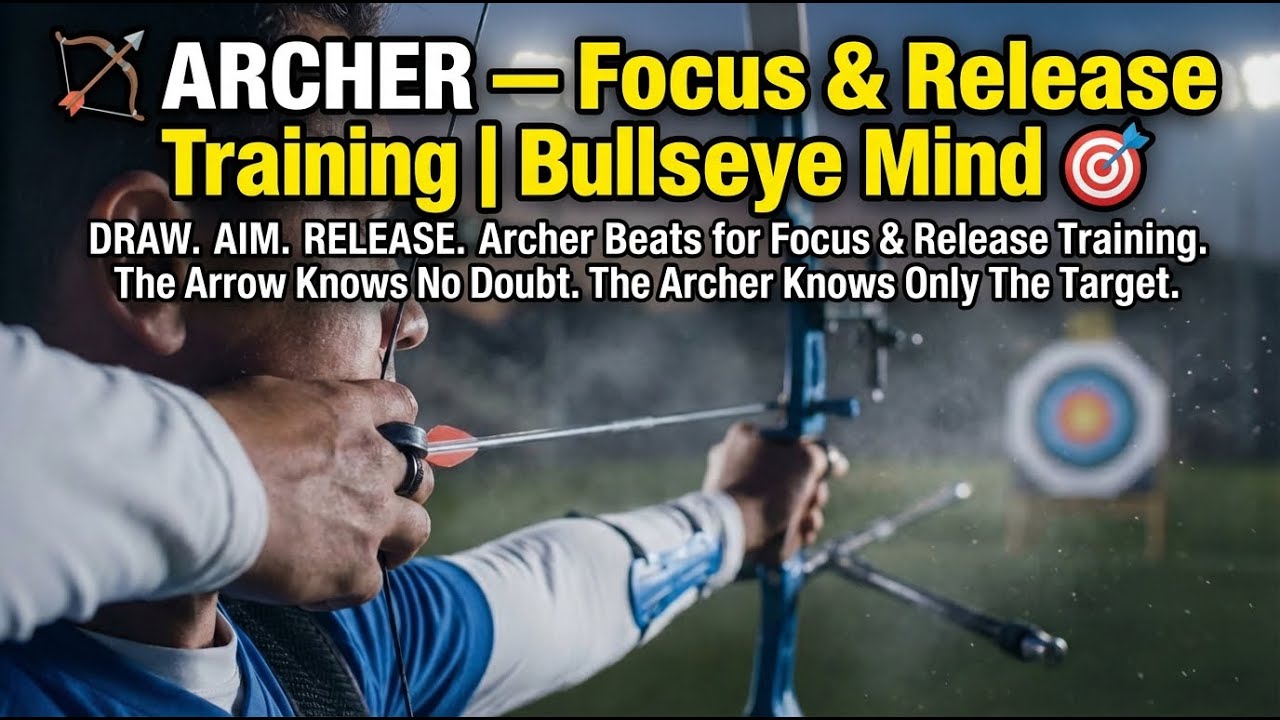 🏹 ARCHER — Focus & Release Training | Bullseye Mind 🎯