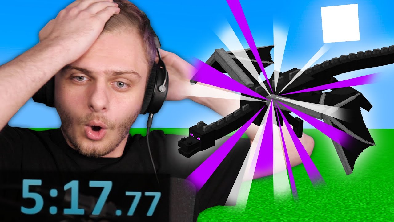 HOE IK HET WERELD RECORD HAALDE IN MINECRAFT SPEEDRUNS...