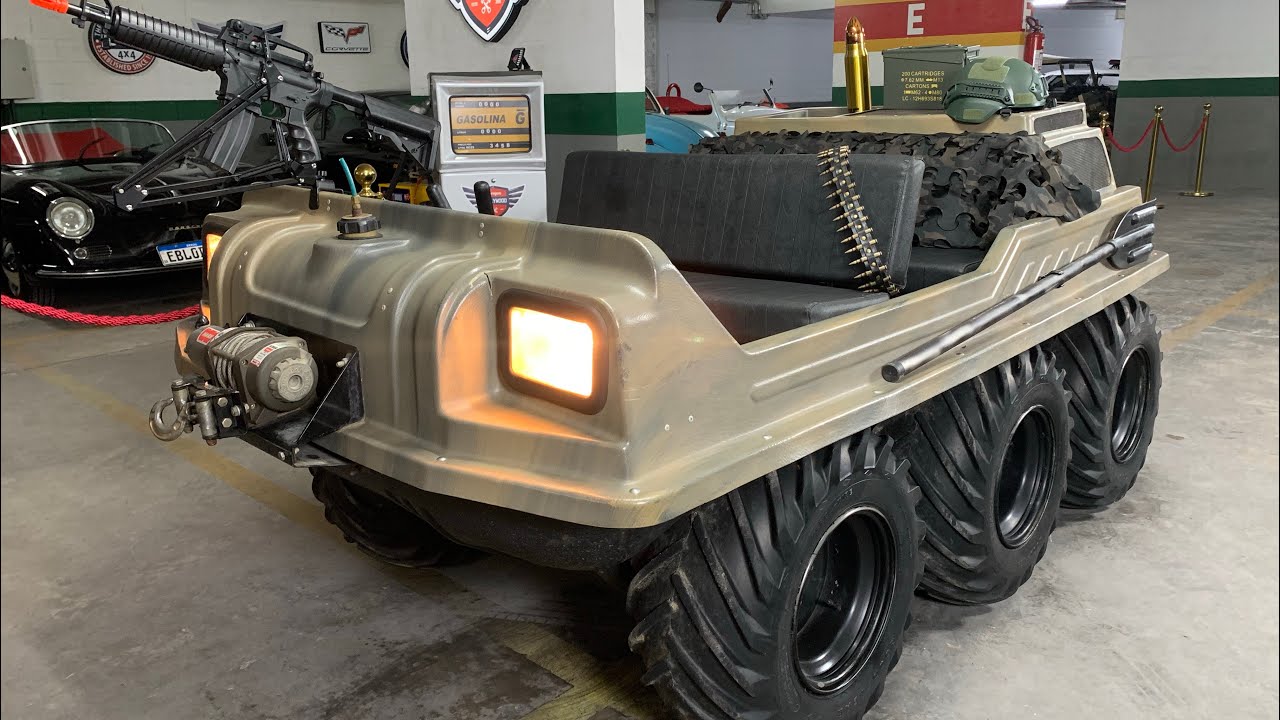 Vende-se Veículo Anfíbio ATV 6x6 Americano Max 4 Exclusivo e Raríssimo! R$85.000,00