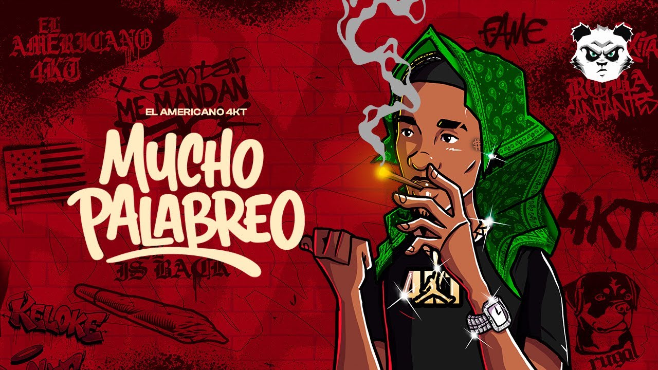 EL AMERICANO 4KT - MUCHO PALABREO (Visualizer) #LASPIRATIA