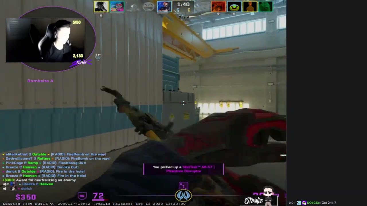 twitch chat reacts to Stewie 4K! (CS2)