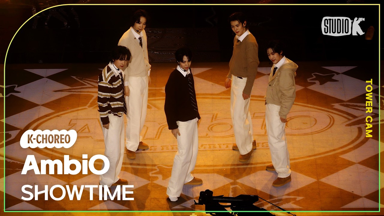 [K-Choreo Tower Cam 4K] 엠비오 직캠 'SHOWTIME' (AmbiO  Choreography) l @MusicBank KBS 260320