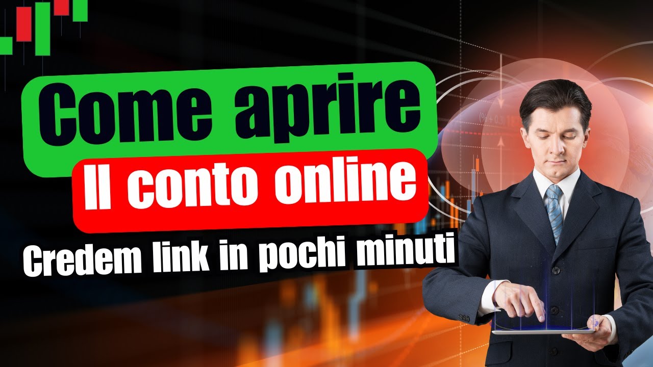 Come aprire il conto corrente Credem Link online in pochi minuti!
