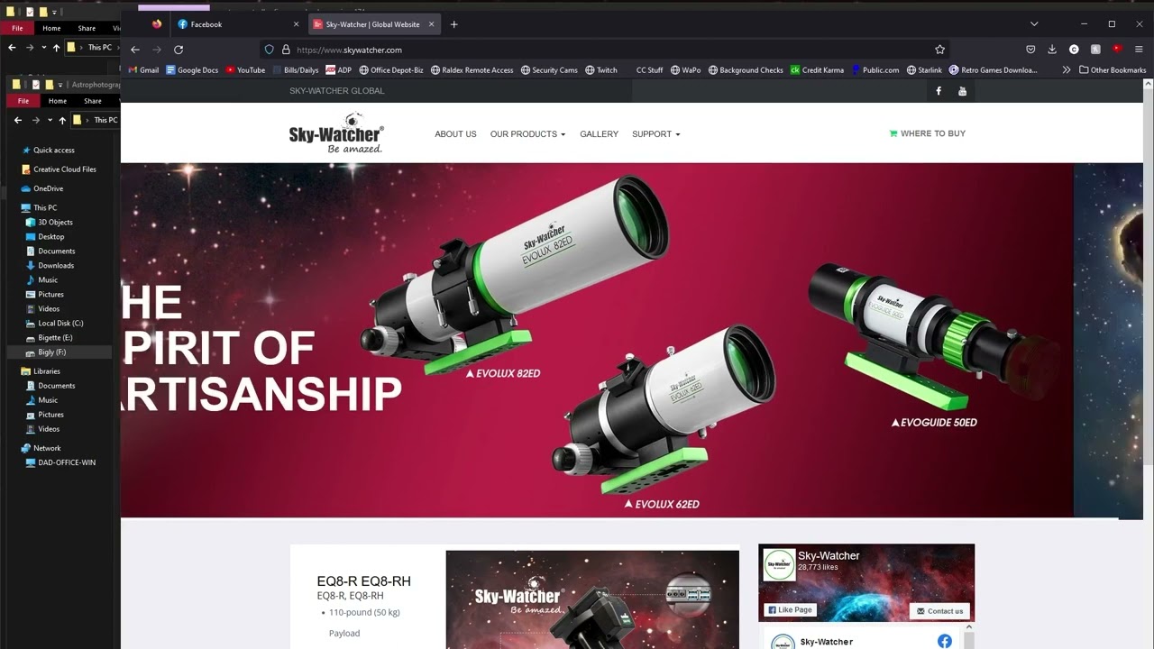 Fixing Sky Watcher Star Adventurer  Star Trails - Firmware Update - Astronormy