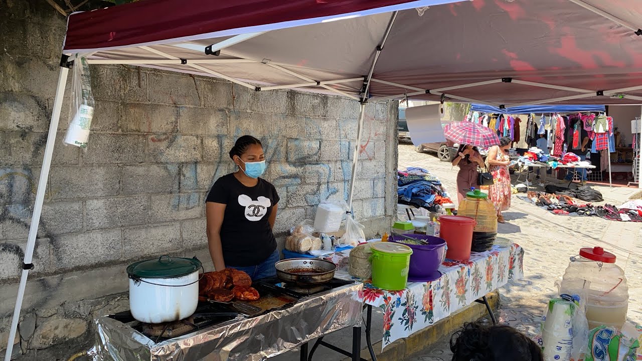 🔴 En Vivo ) Probando Comida De Jalpan De Serra Querétaro ( Tianguis )