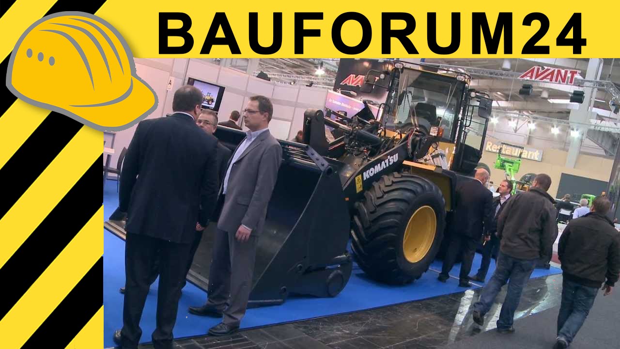 Komatsu WA250PZ Radlader als Agrarversion  Walkaround - Agritechnica