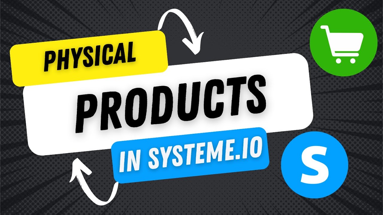How to sell physical products with systeme.io