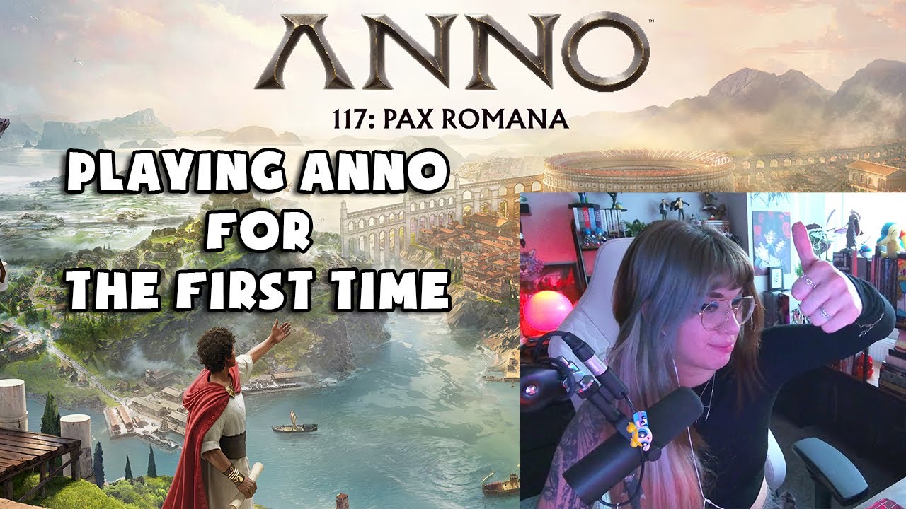 Первый раз играю в ANNO 117: PAX ROMANA #реклама