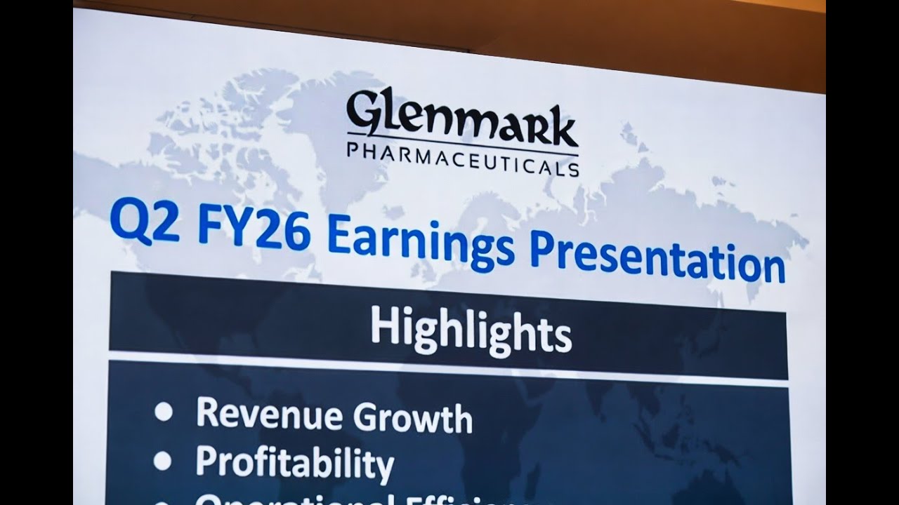 Glenmark Pharma Earnings Q2 FY26 | AbbVie Deal, RYALTRIS Growth, Exceptional Losses #glenmarkpharma