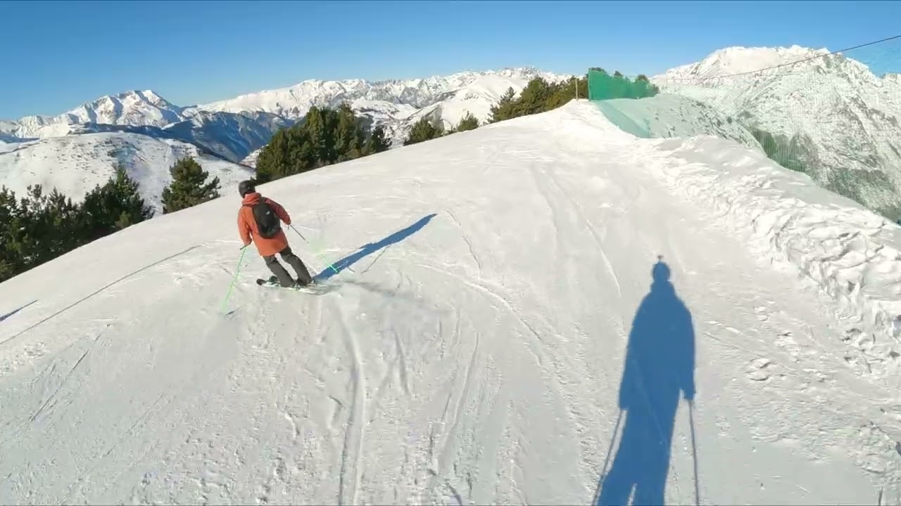 Les Deux Alpes skiing 2025
