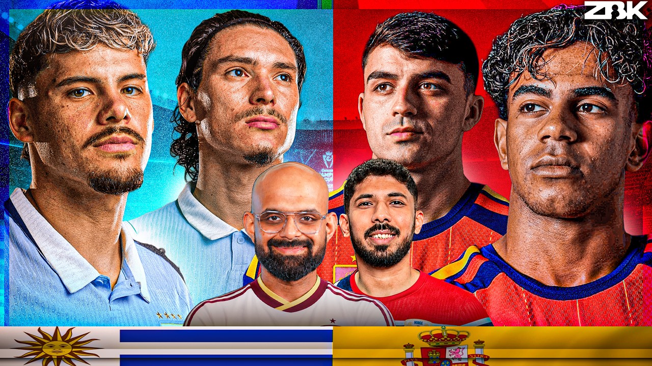 Uruguay vs Spain | Cabo Verde vs Saudi Arabia FIFA World Cup 2026 Live Watchalong | ZBK