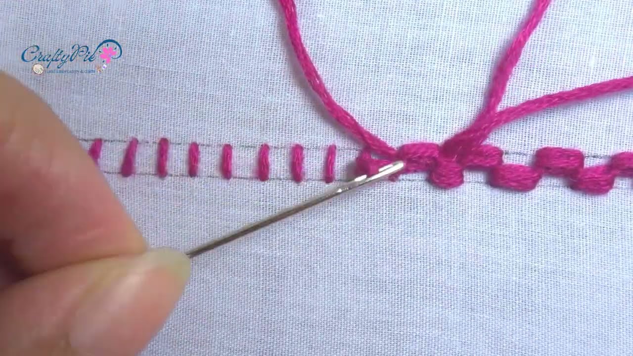 Stitch by stitch, magic