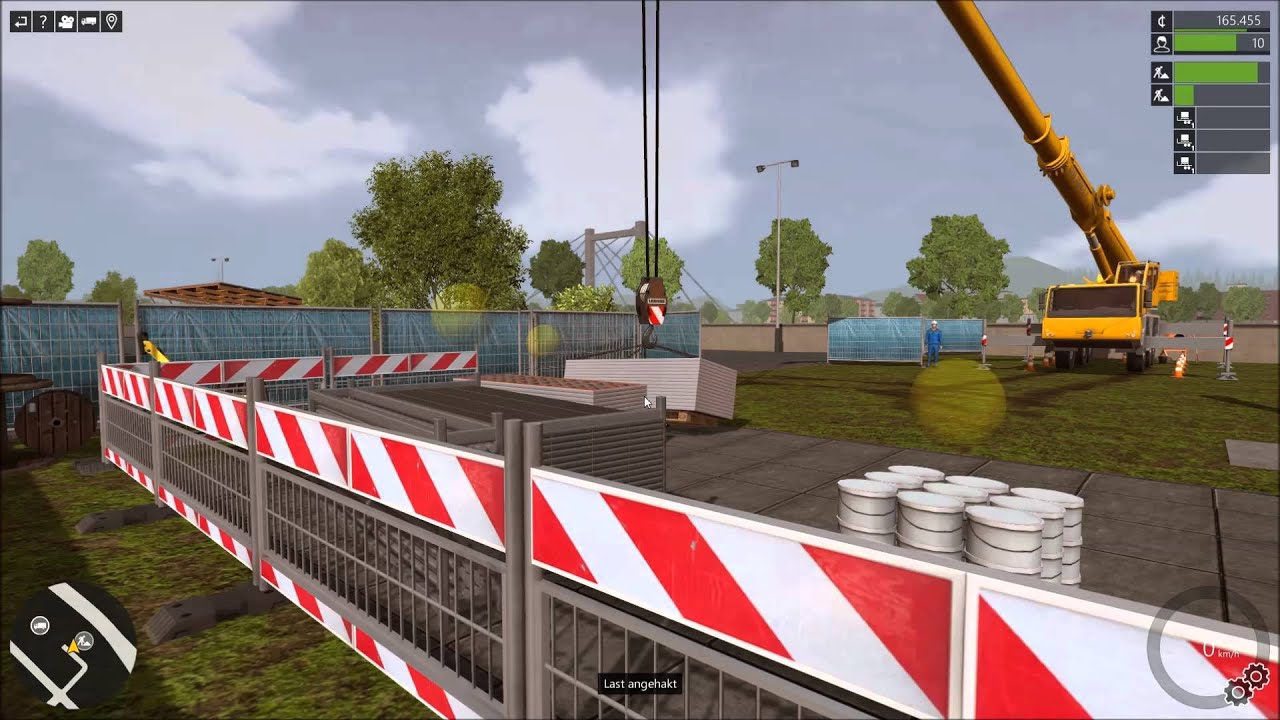 Let's Play Bau Simulator 2015 Teil 49 - Mobilkran | Liongamer1