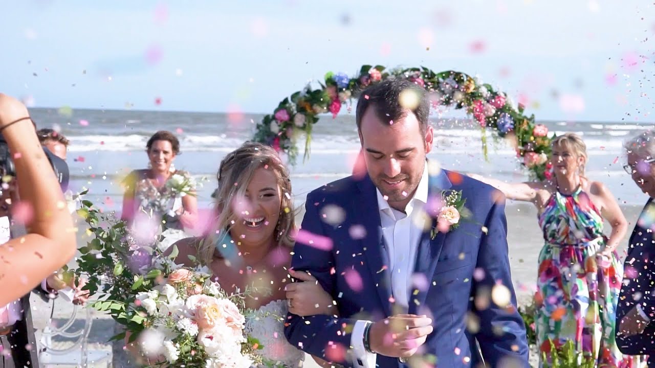 The Most romantic Elopement  Wedding Video at Fripp Island South Carolina /Jessica and Lou